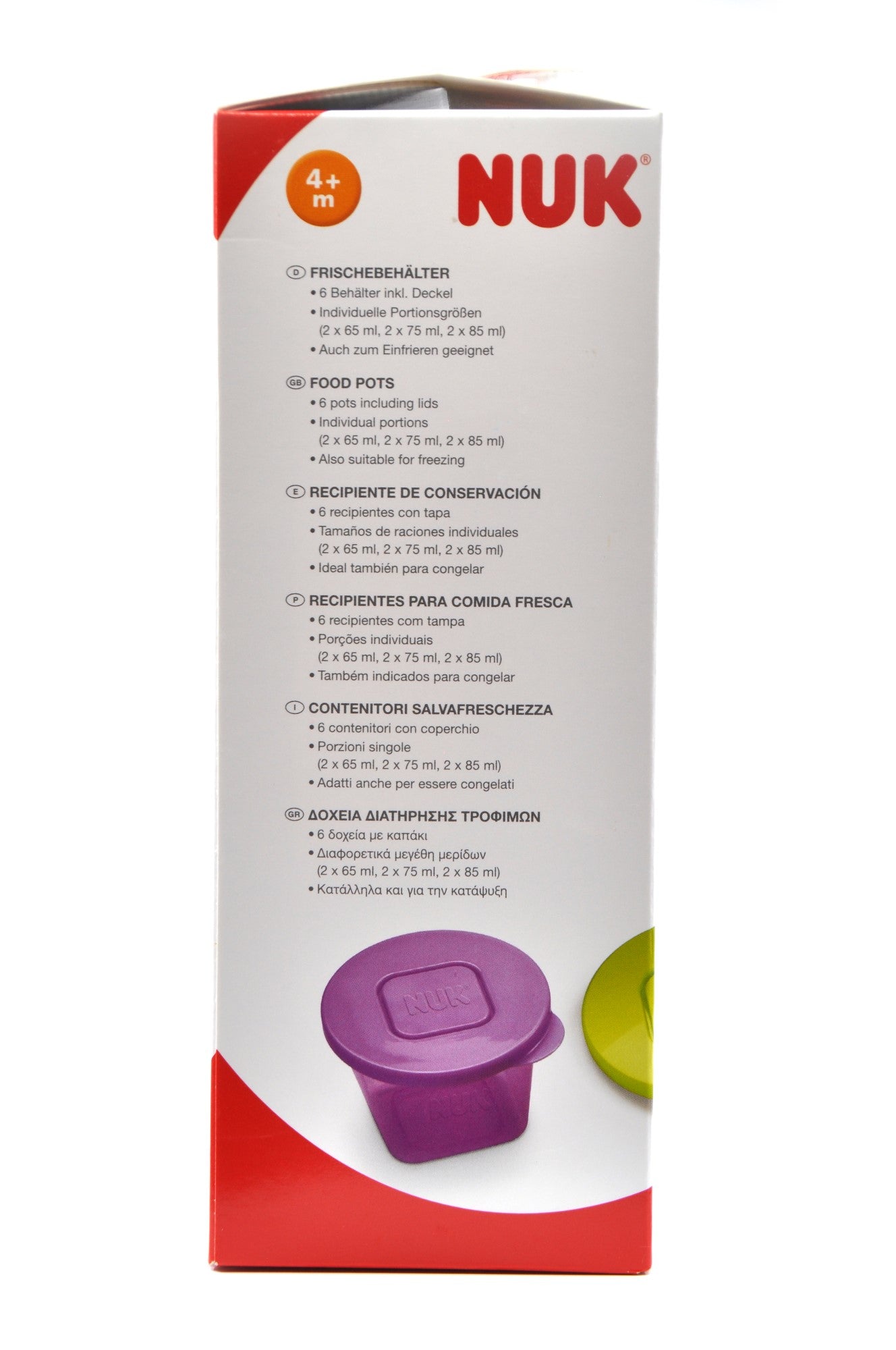 MamaApp NUK Food Pots