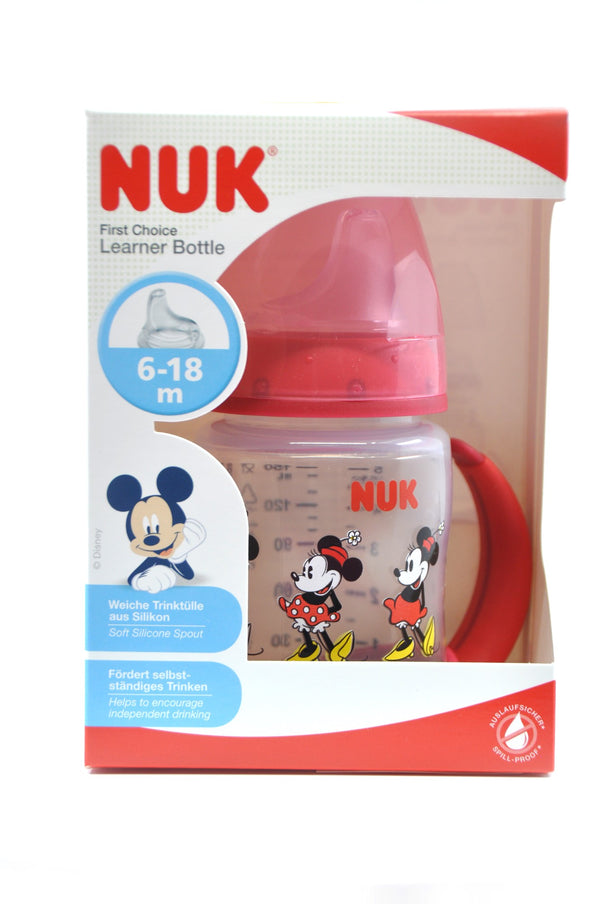 NUK Learner Bottle Mickey Red 150ml