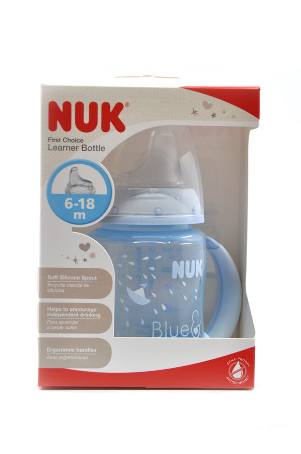 NUK Learner Bottle Rose & Blue 150ml
