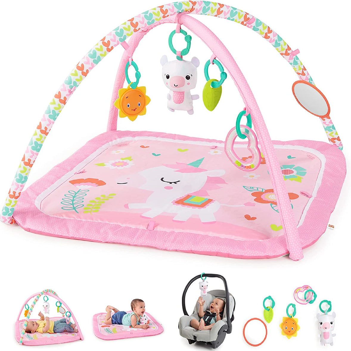 Kids2 Bright Starts Day Dream Blooms Activity Gym Refresh
