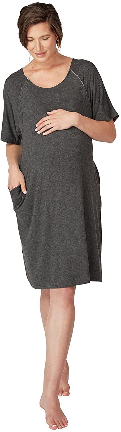 FridaMom Delivery and Nursing Gown