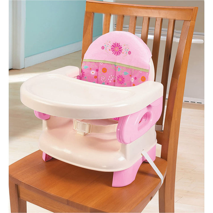 Summer Infant Deluxe Comfort Folding Booster Seat - Pink Happiness