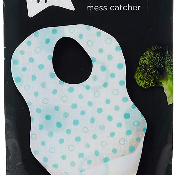 Tommee Tippee On The Go Disposable Bibs with Crumb & Mess Catcher