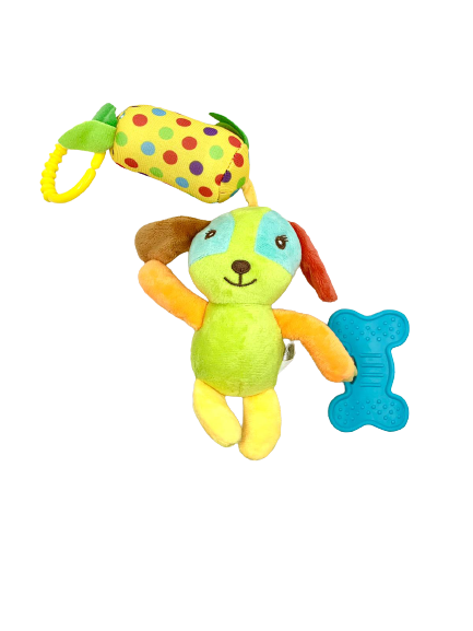 Londony Baby Soft Toy with Rattle & Teether