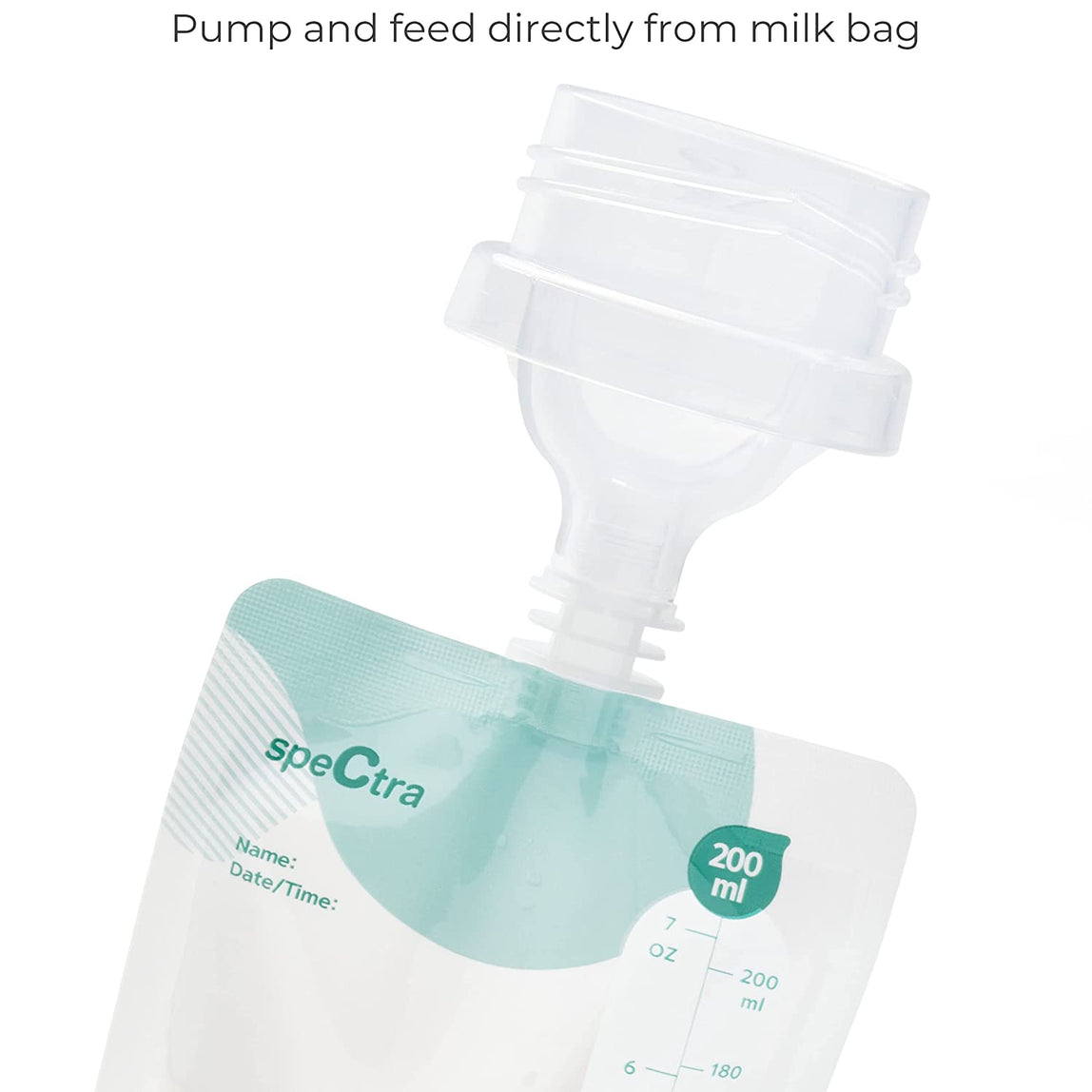 Spectra Easy Milk Storage Bag with Connector - MamaApp