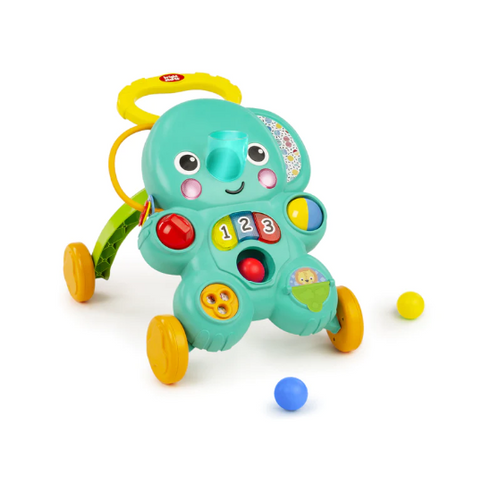 Kids2 Bright Starts Elephant Stroll 'n Roll 2-in-1 Ball Play Walker