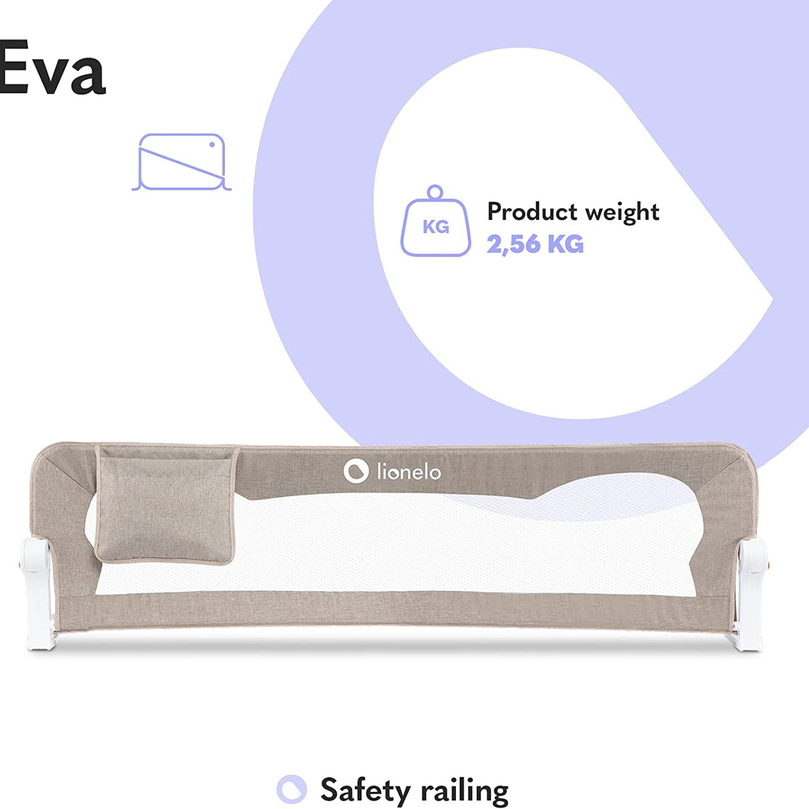 Lionelo Eva Bed Rail - MamaApp