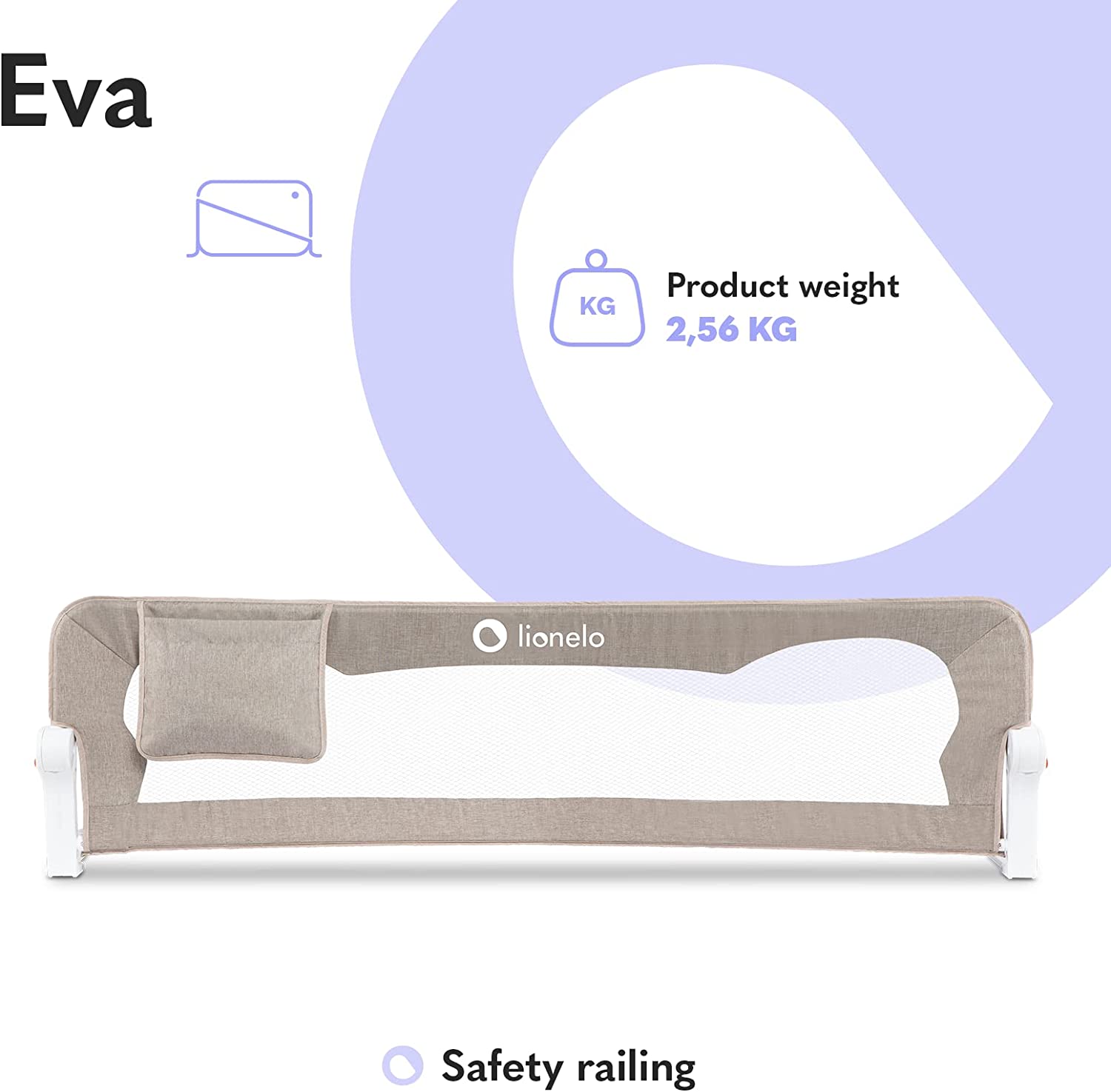 Lionelo Eva Bed Rail