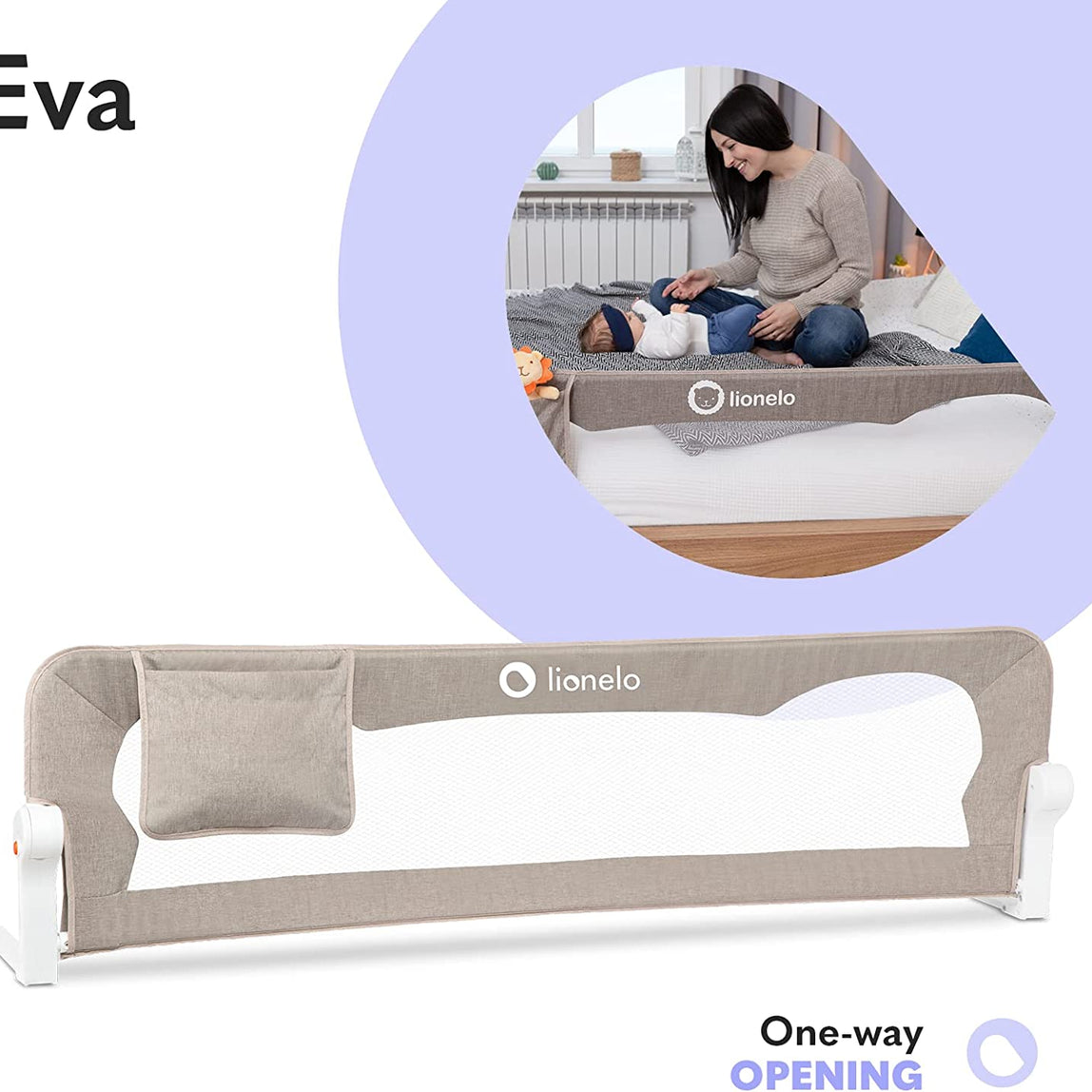 Lionelo Eva Bed Rail - MamaApp