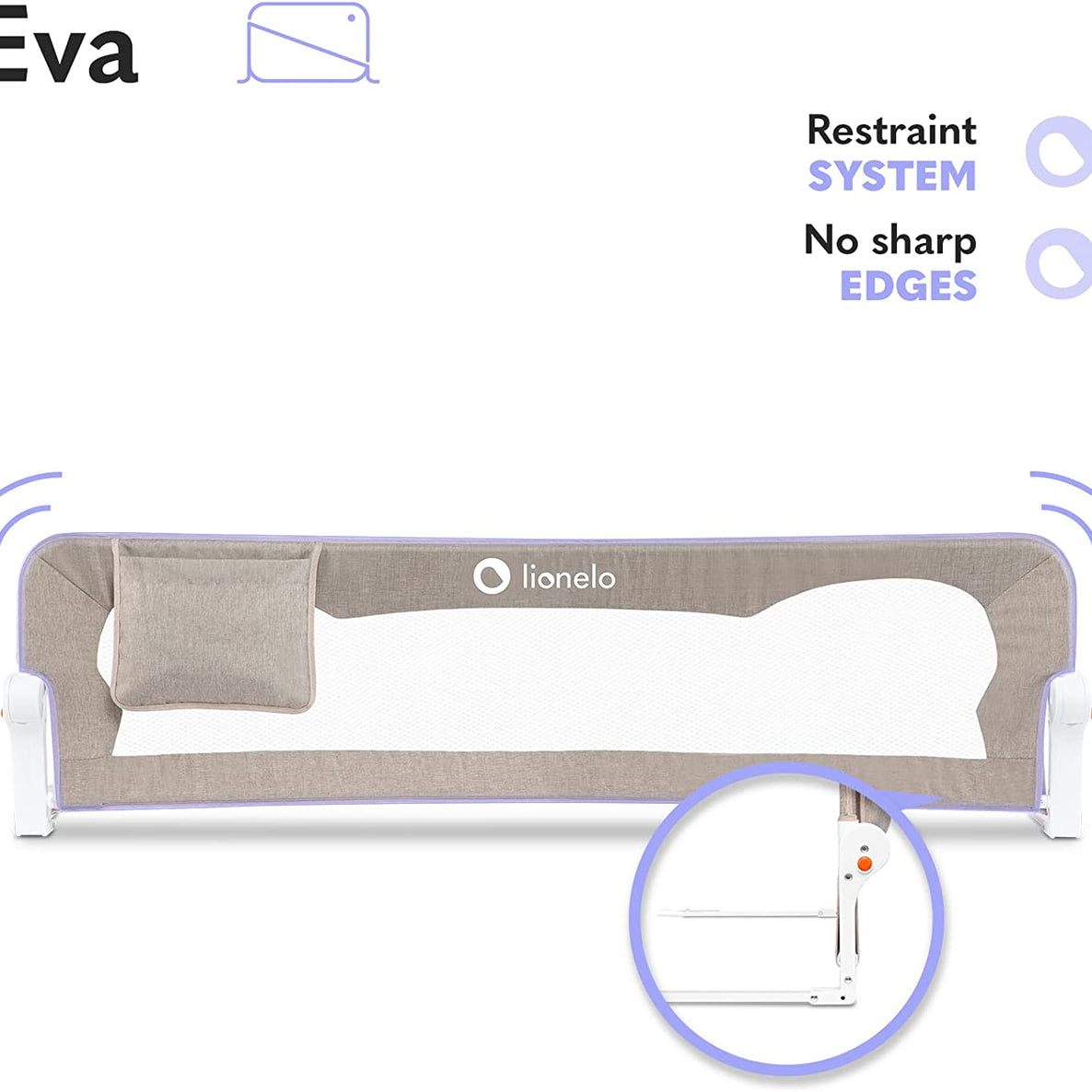 Lionelo Eva Bed Rail