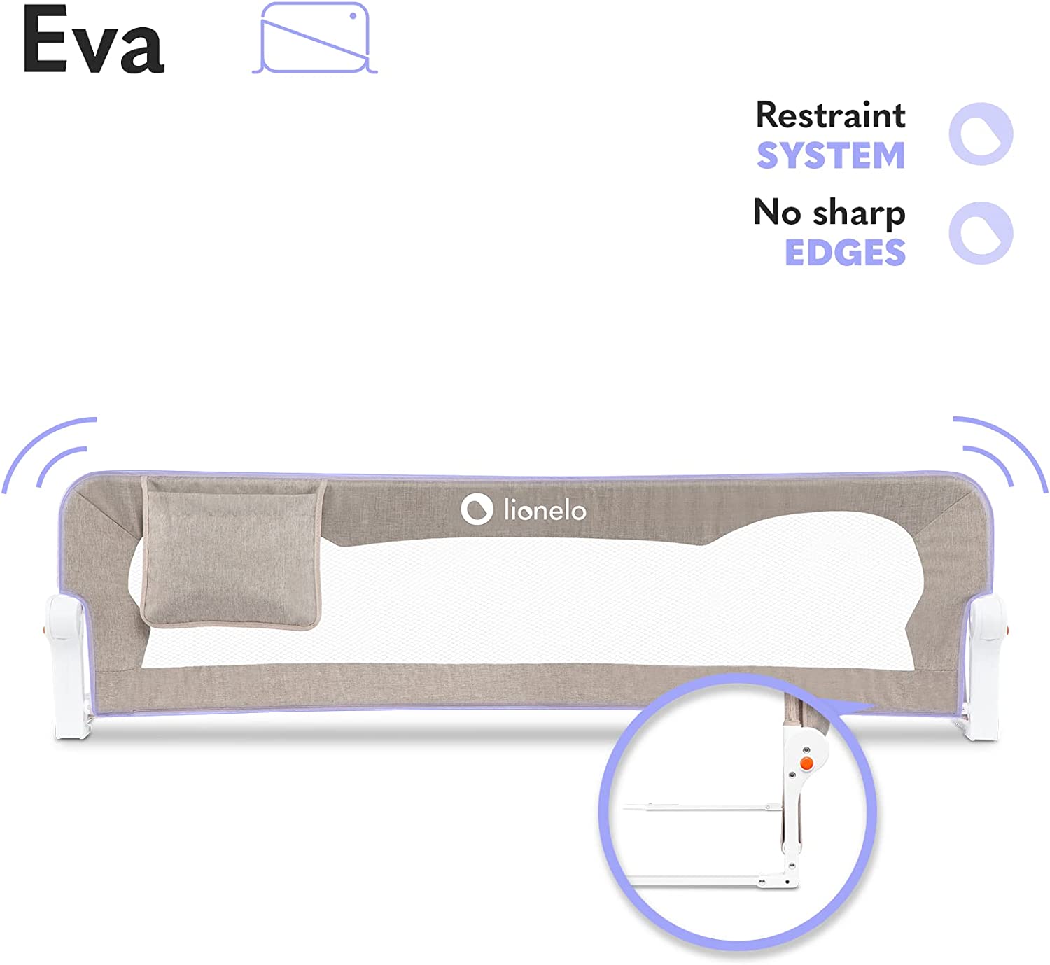 Lionelo Eva Bed Rail