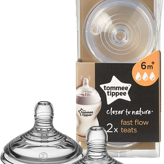 Tommee Tippee Closer To Nature Teats 2 Packs - MamaApp