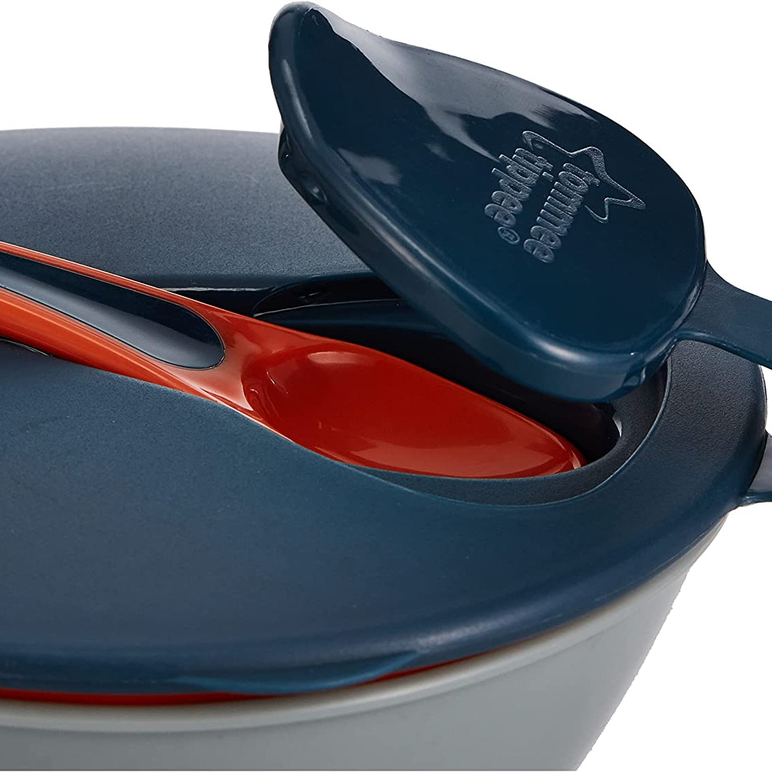  Tommee Tippee On The Go Feeding Bowls with Lid & Spoon