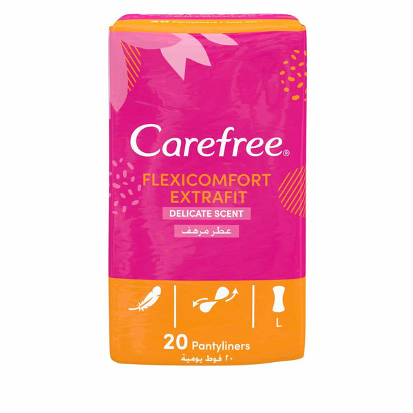 Carefree Flexi Comfort Extra Fit Delicate Scent