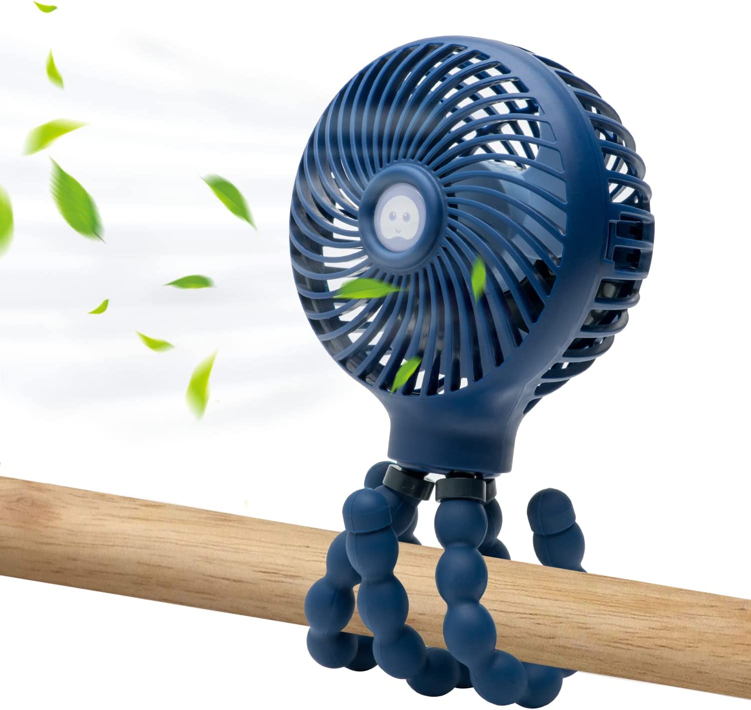 Flexible Mini Fan Hands-Free, Stroller Fan