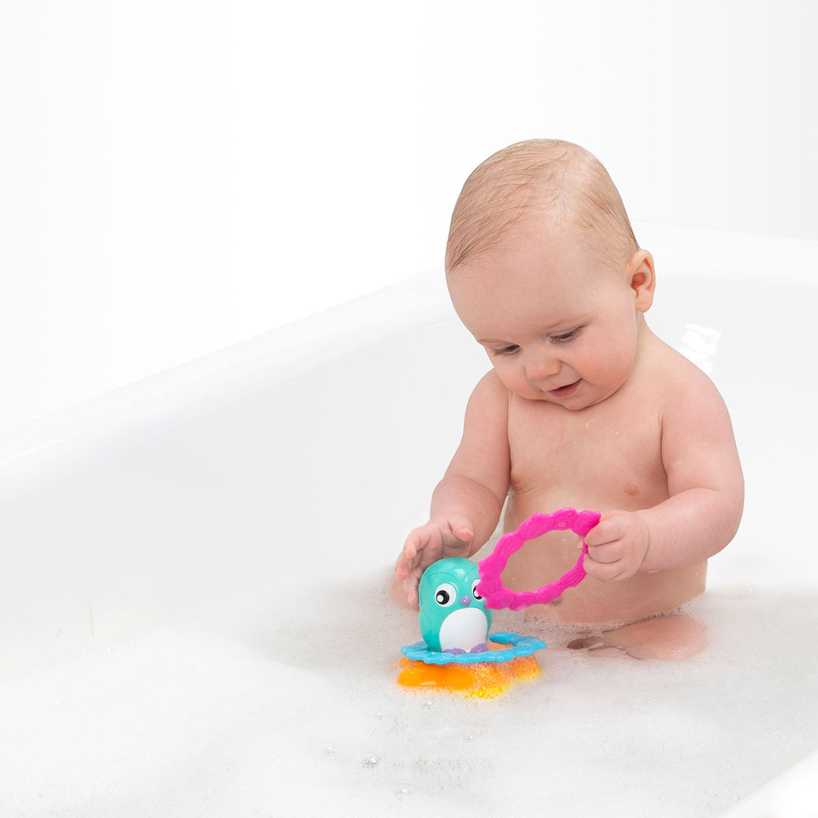 Playgro Float and Toss Ring Stacker - MamaApp