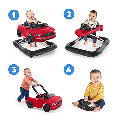 Kids2 Bright Starts Ford Mustang Walker - Red