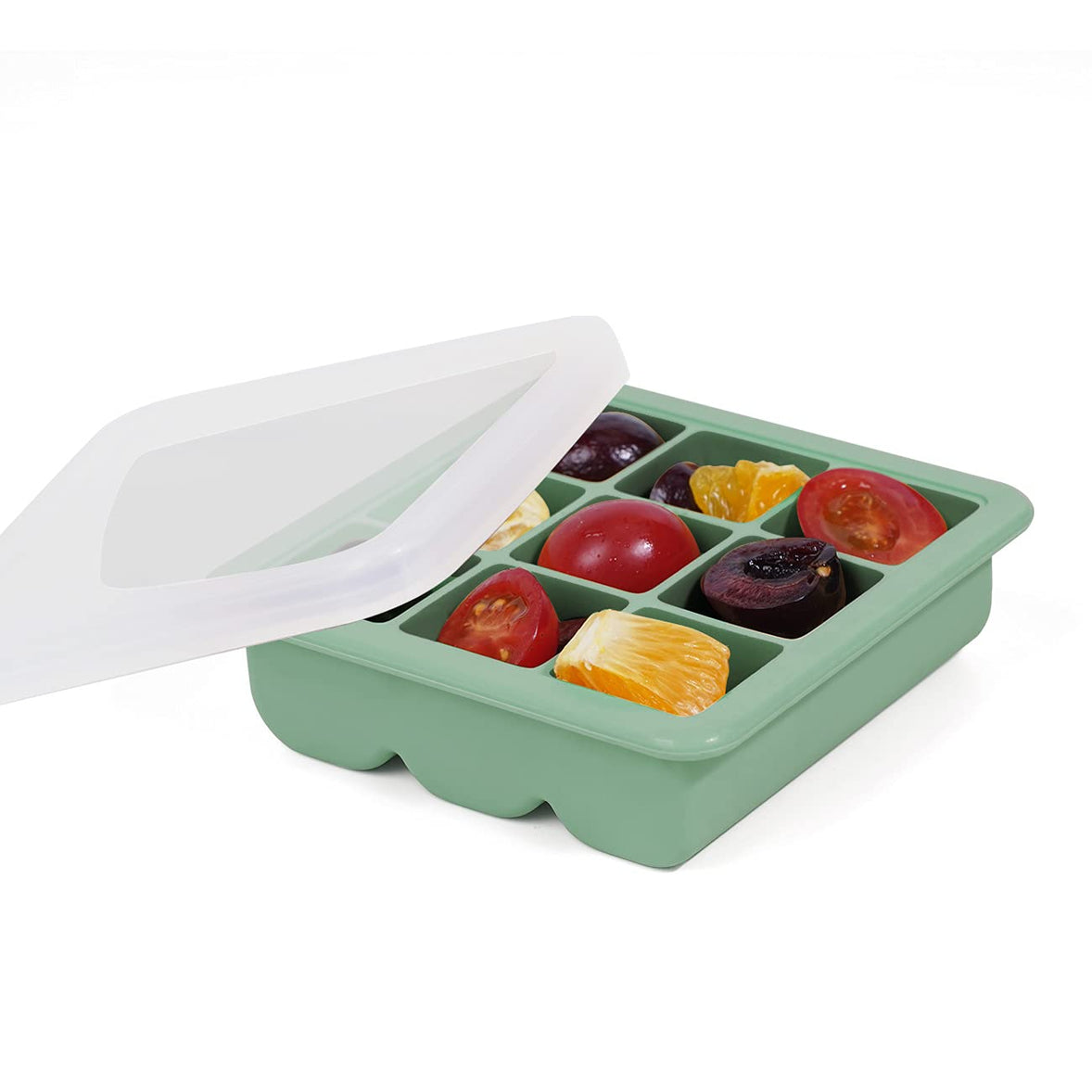 Haakaa Silicone Freezer Tray with Lid - 9 Compartments