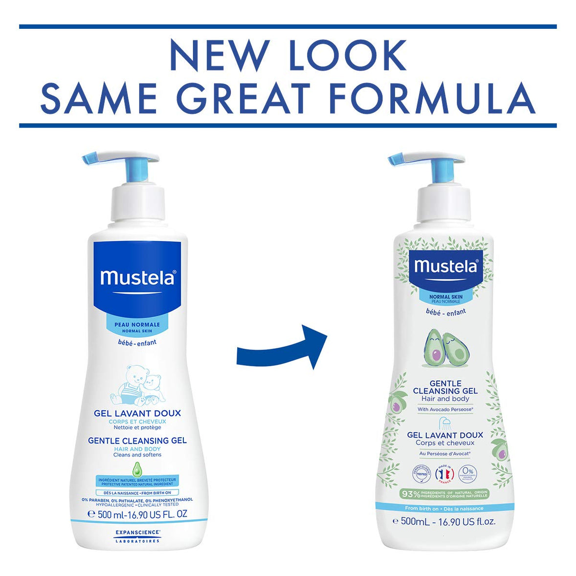 Mustela Gentle Cleansing Gel 500ml