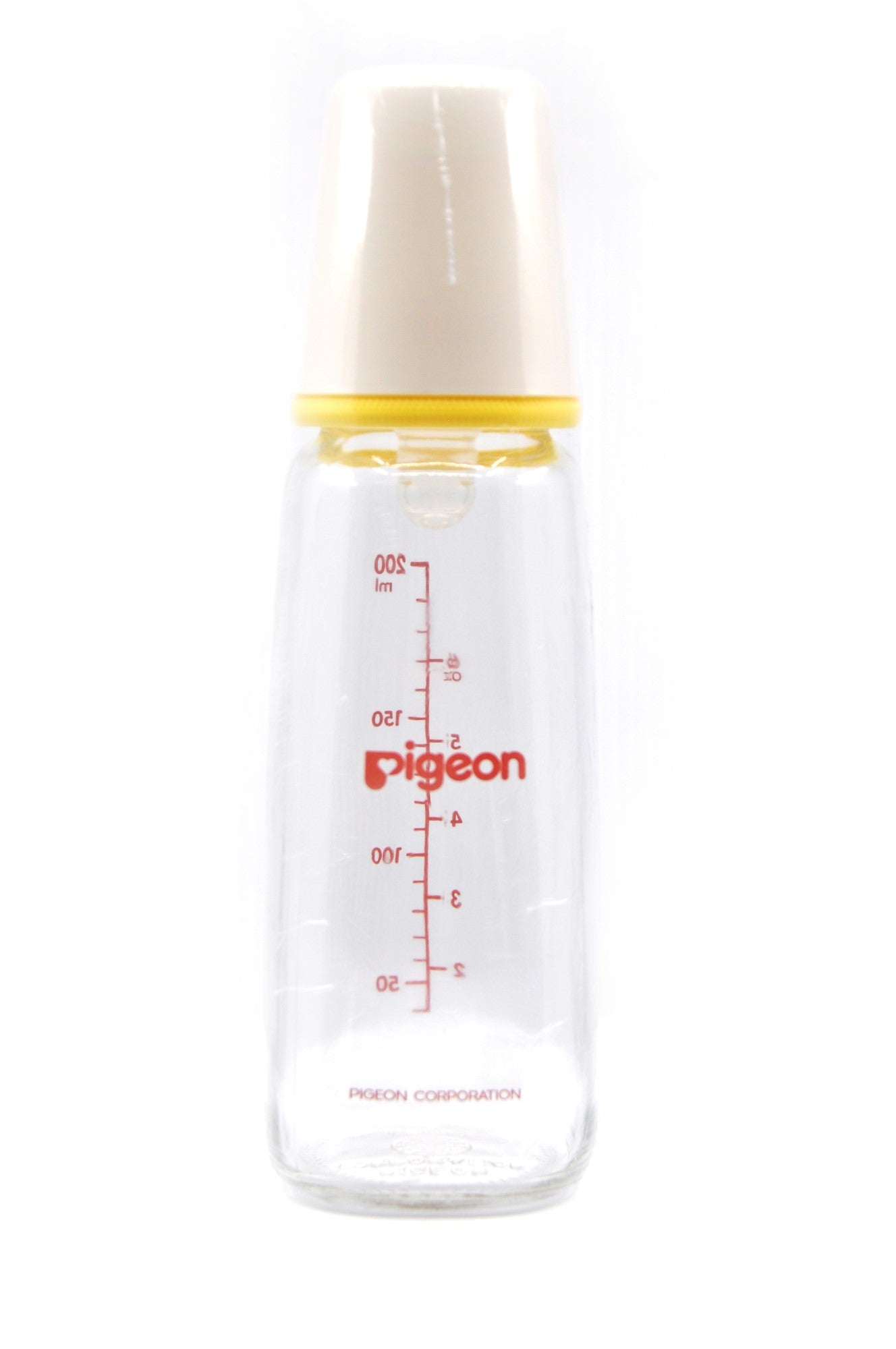 MamaApp Pigeon Glass Nurser K-6 200ml White