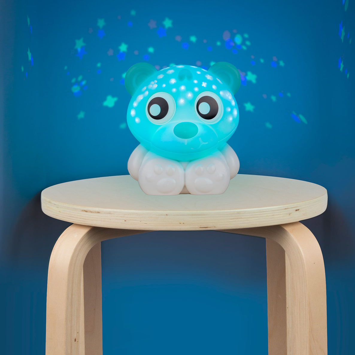 Playgro Goodnight Bear Night Light and Projector (Mint and White)