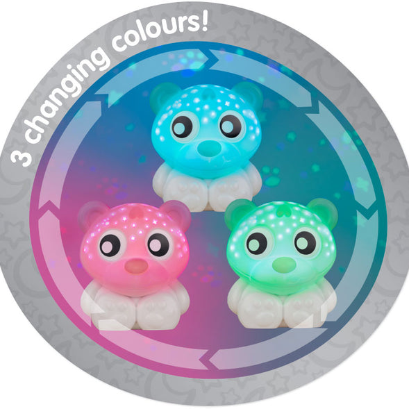 Playgro Goodnight Bear Night Light and Projector (Mint and White)