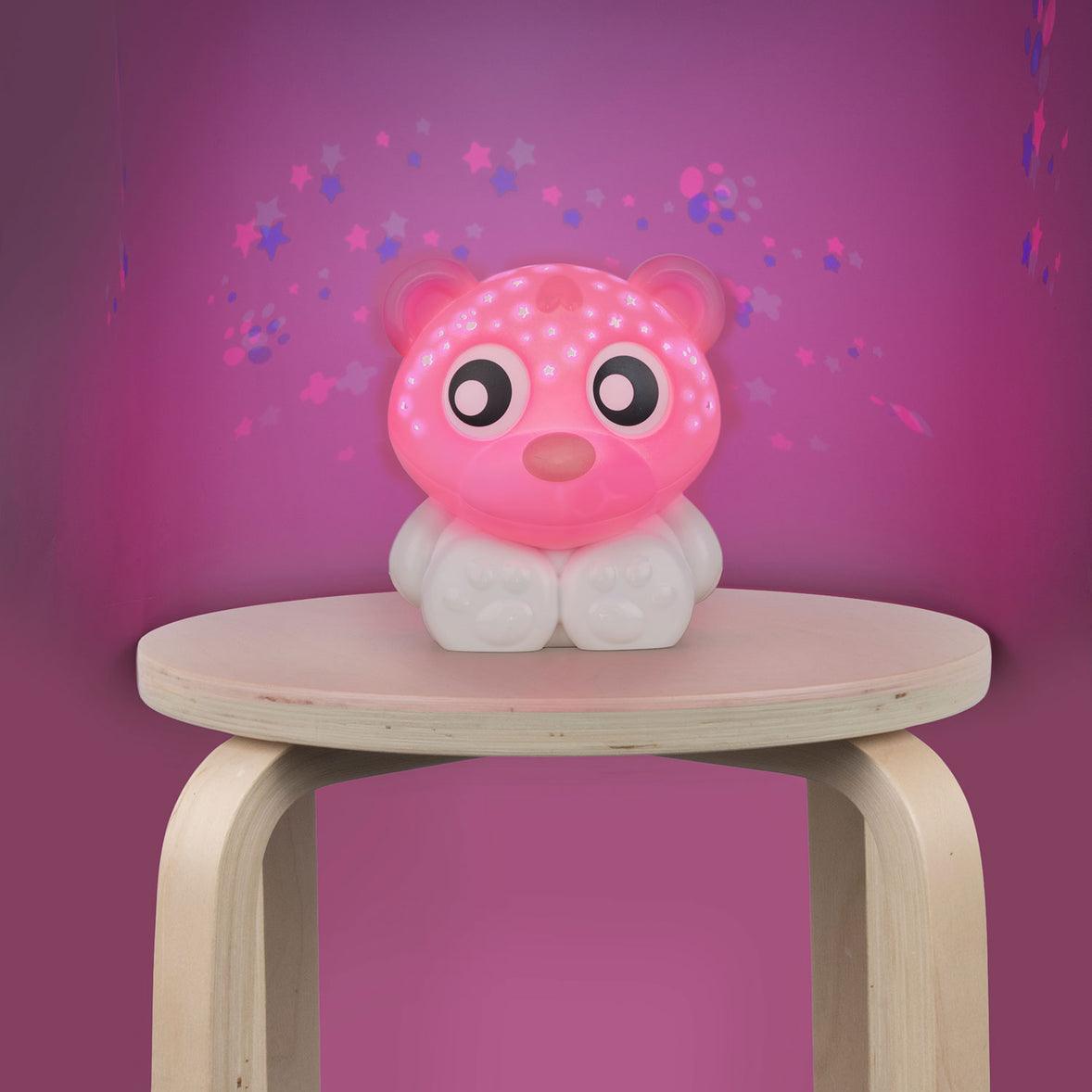 Playgro Goodnight Bear Night Light and Projector (Mint and White)