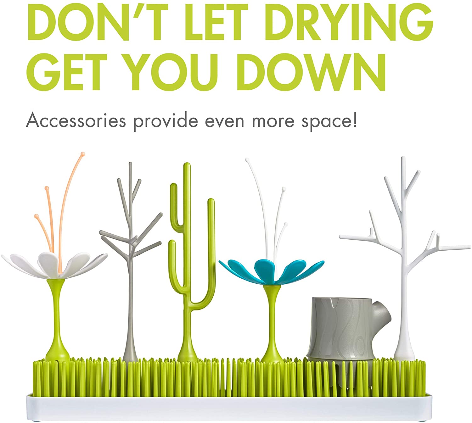 Tomy Boon Grass Baby Bottle Drying Rack