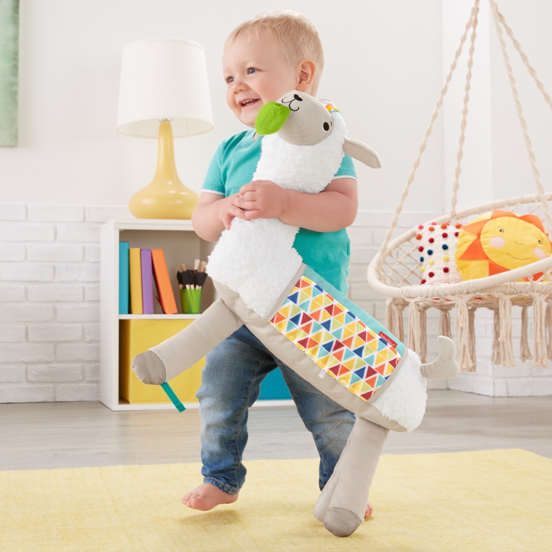 Fisher Price Grow-With-Me Tummy Time Llama