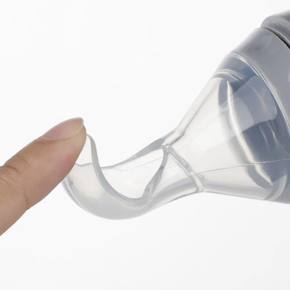 Haakaa Silicone Baby Food Dispensing Spoon - MamaApp