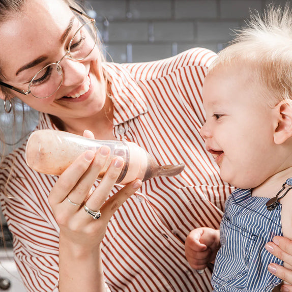 Haakaa Silicone Baby Food Dispensing Spoon - MamaApp