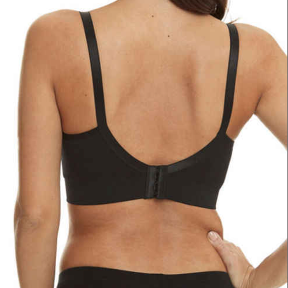 Hands Free Pumping & Nursing Bra - Black (Unpadded)