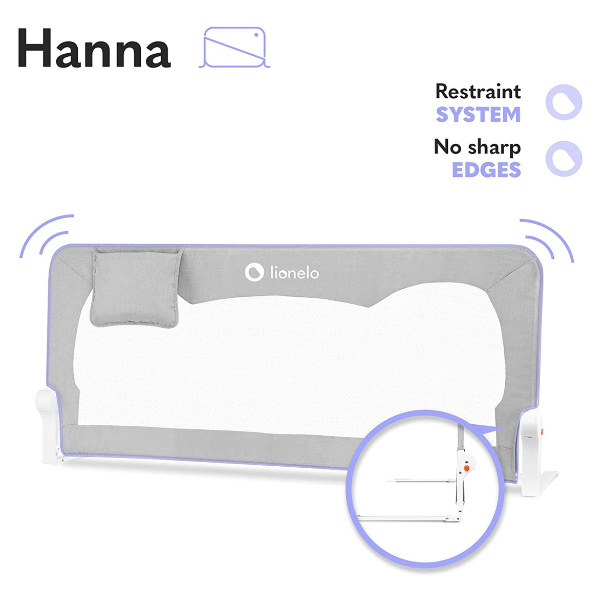 Lionelo Hanna Bed Rail