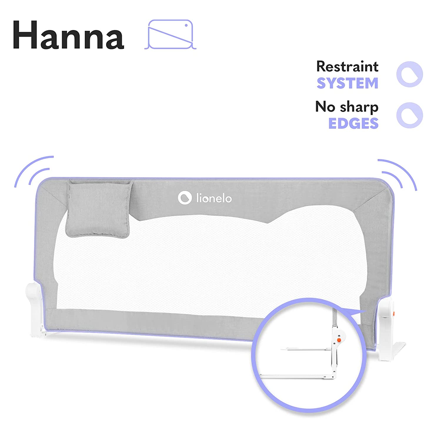 Lionelo Hanna Bed Rail