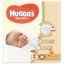 Huggies Diaper Newborn Size 2 (21's)
