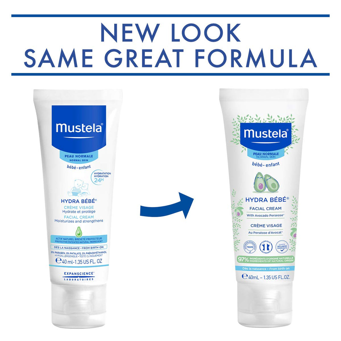 Mustela Hydra Bebe Facial Cream - MamaApp