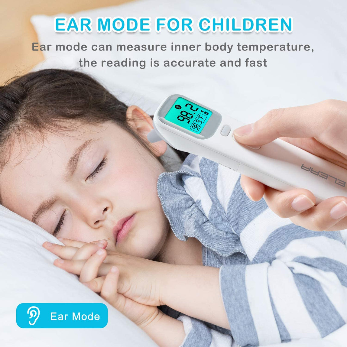 Elera Ear & Forehead Infrared Thermometer - MamaApp
