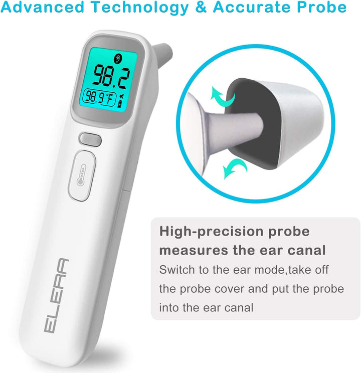 Elera Ear & Forehead Infrared Thermometer