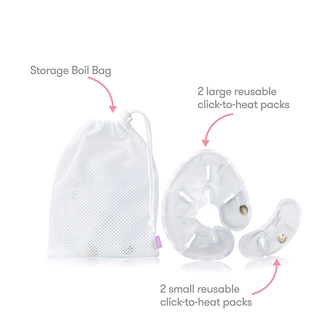 Frida Mom Instant Heat Breast Warmers - MamaApp
