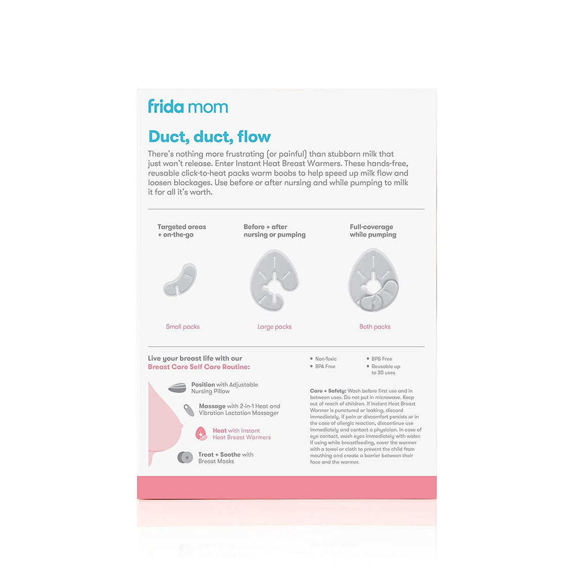 Frida Mom Instant Heat Breast Warmers - MamaApp