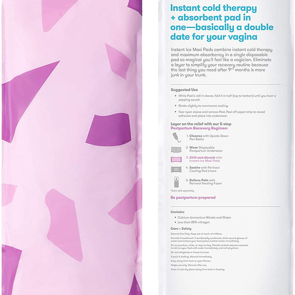 Frida Mom Instant Ice Maxi Pads - MamaApp