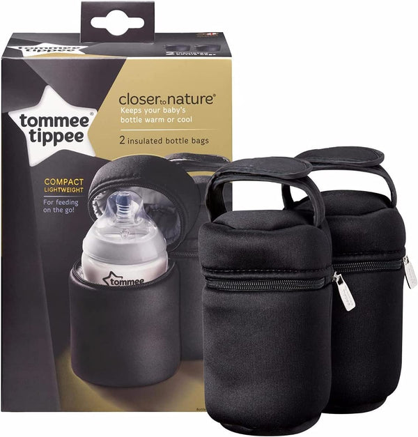 Tommee Tippee Closer to Nature Insulated Bottle Carriers x 2