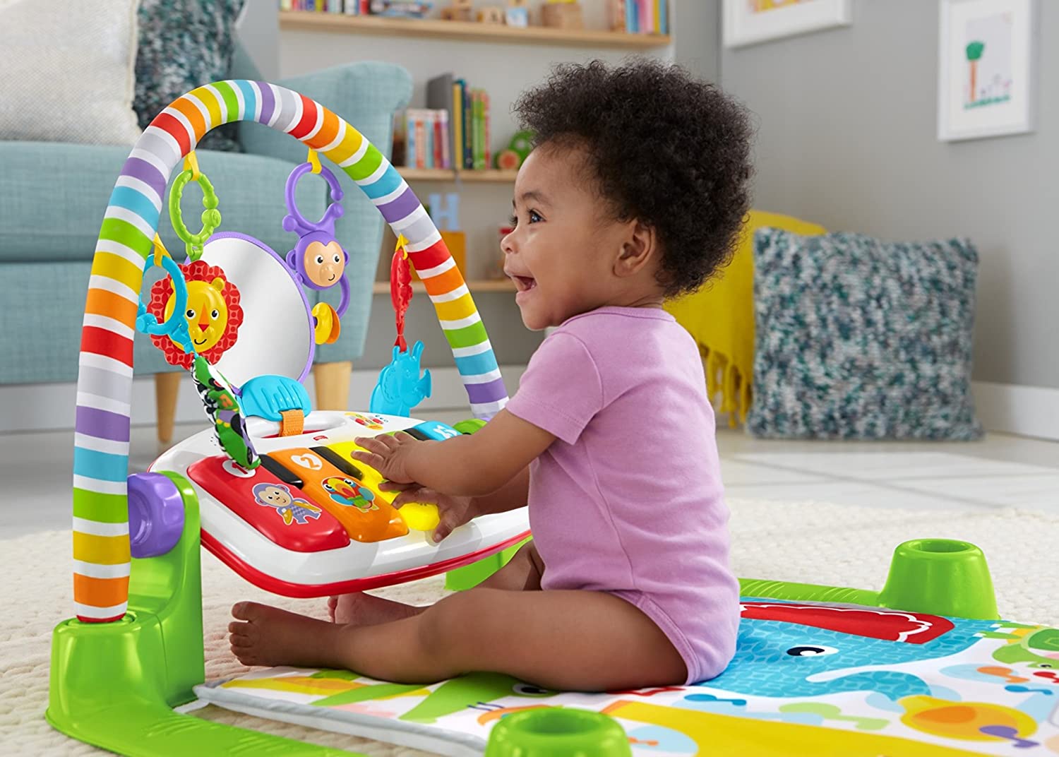 Fisher Price Kick & Play Piano Gym Deluxe