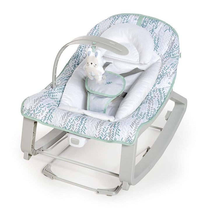 Kids2 Ingenuity Keep Cozy 3in1 Grow with Me Bounce & Rock Seat  Spruce