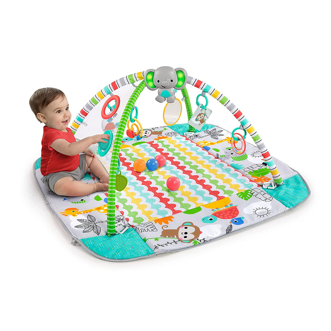 Bright Starts 5-IN-1 Your Way Ball Play Activity Gym & Ball Pit - MamaApp