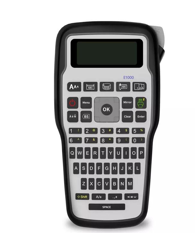 Label Maker Machine with White Tape