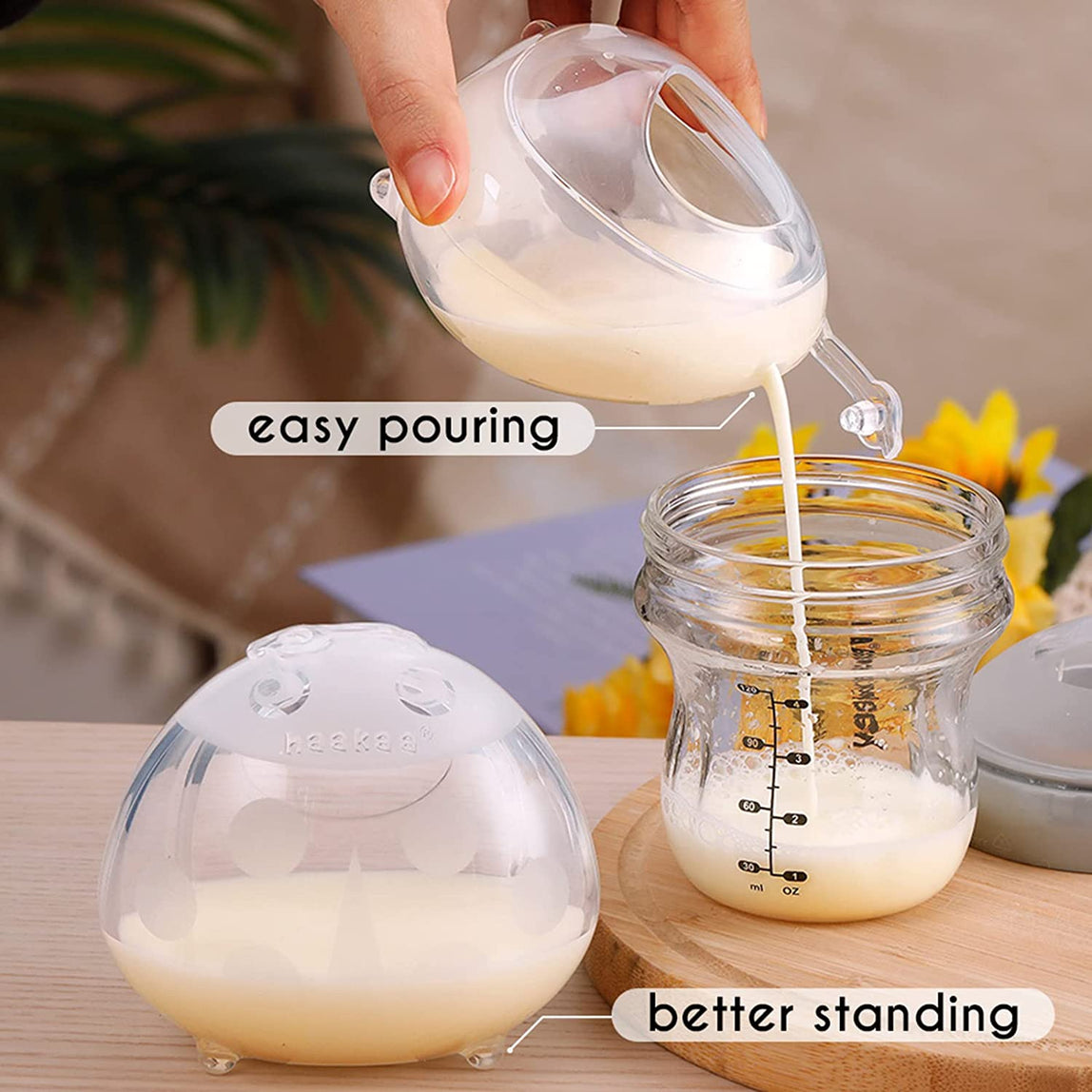 Haakaa Ladybug Silicone Breast Milk Collectors - MamaApp