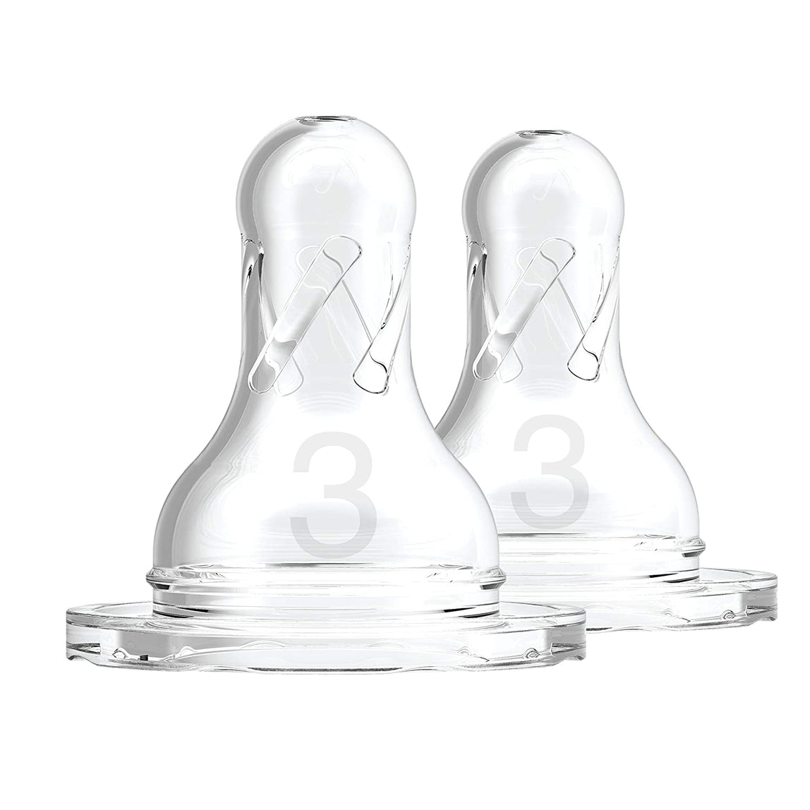Dr. Brown's Natural Flow Level 3 Narrow Silicone Nipple - MamaApp