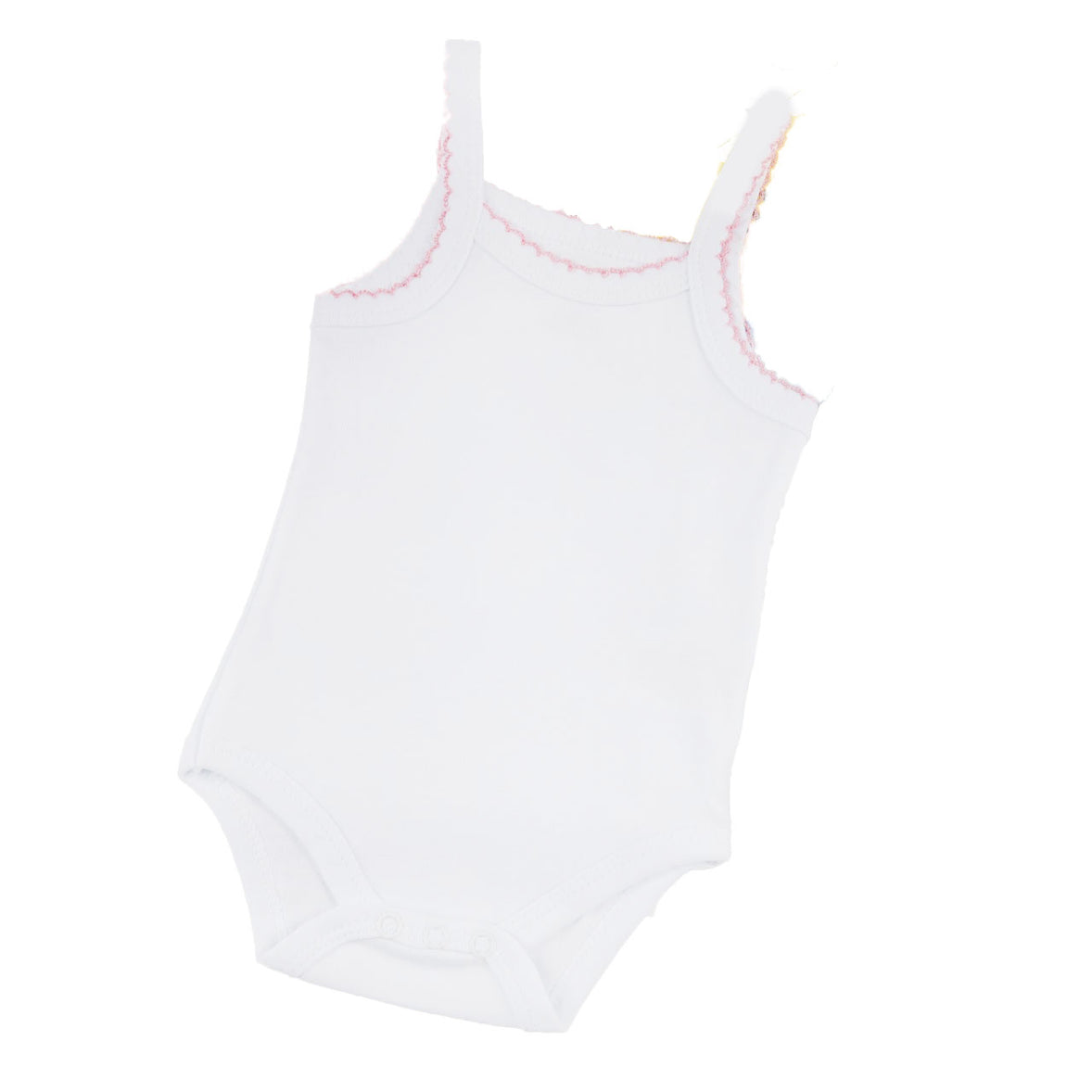 Londony 3pcs Sleeveless Baby Underwear White Pink