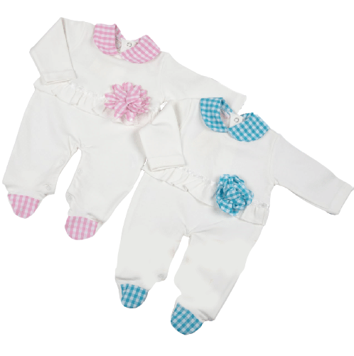 Londony Baby Romper With Feet